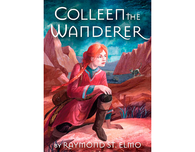 Colleen the Wanderer X Victoria Fomina adventure book cover fantasy publishing women