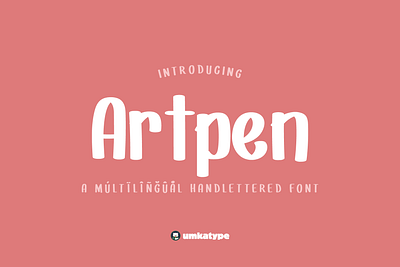 Artpen Handwritten Display Font branding font cartoon font creative font cute font cyrillic font display font elegant font graphic design handwritten font logo font modern font multilingual font script font simple script type typeface кириллица