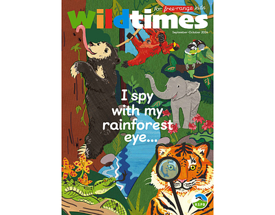 The Sumatran Rainforest X Vicky Scott animals editorial educational nature wildlife