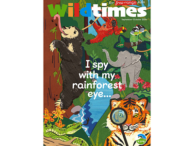 The Sumatran Rainforest X Vicky Scott animals editorial educational nature wildlife