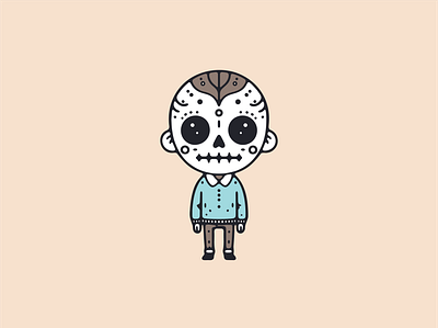 Halloween Skeleton guy graphic design