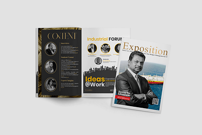 Exposition Magazine Issue 16 graphic design indesign magazine