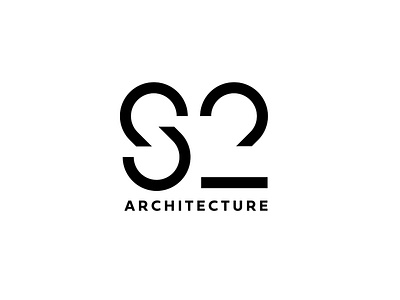 S2 ARCHITECTURE aistis architecture branding graphic design identity lithuania logo mark minimal logo simple symbol vilnius