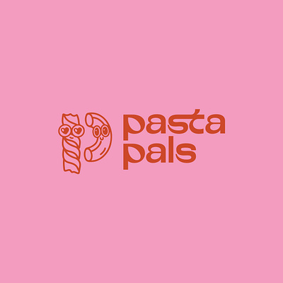 Pasta Pals Logo brand brand design brand identity branding cafe brand cute logo design fb fb branding flat graphic design illustration illustrator logo restaurant branding vector