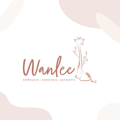 Wanlee Logo brand brand design brand identity branding design graphic design illustration illustrator jewellery brand jewelry brand logo logo design submarks vector