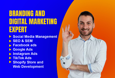 Complete digital marketing, google ads, facebook ads branding digital marketing digital marketing expert facebook ads facebook ads campaign facebook ads consultant instagram ads post design sales with shopify shopify facebook ads