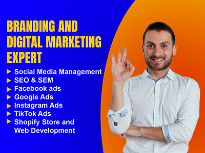 Complete digital marketing, google ads, facebook ads branding digital marketing digital marketing expert facebook ads facebook ads campaign facebook ads consultant instagram ads post design sales with shopify shopify facebook ads