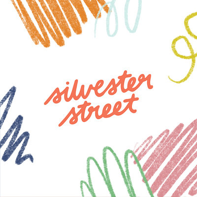 Silvester Street Logo brand brand design brand identity branding children brand design graphic design hand drawn illustration kids brand logo logo design pattern design vector