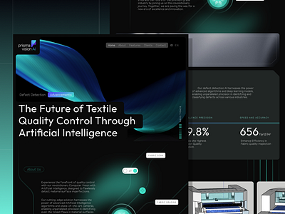 Website Prisma Vision - 2023 branding design graphicdesign portfolio ui ux web design