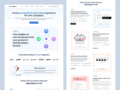 SaaS product website design branding graphic design home page landing page mockup ui website design
