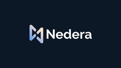 Nedera - Logo Design Concept blockchain branding creative crypto currency decentralized defi firelab focus lab hola lab logo logo design logo designer marketing modern nfts slack startup token web3