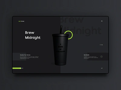 Introducing Noir Brew: A Coffee Experience Like No Other 3d adobe xd blender branding coffee shop ui design digital product design figma designer figma ui ux figma ui ux designer framer hero section design landing page ui miro designer notion photoshop ui uiux user experience design user interface design ux ui