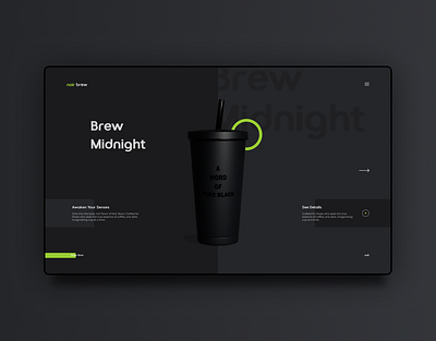 Introducing Noir Brew: A Coffee Experience Like No Other 3d adobe xd blender branding coffee shop ui design digital product design figma designer figma ui ux figma ui ux designer framer hero section design landing page ui miro designer notion photoshop ui uiux user experience design user interface design ux ui