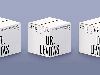 DR. LEVITAS. Ship box. packaging