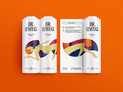 DR. LEVITAS. Post treatment series. packaging