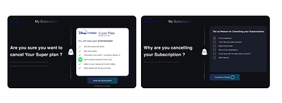 Day 5/21 - Design a Subscription Cancellation Flow by Peerlist graphic design mobile app trendingui ui uidesign uxdesign uxuidesign web webapplicationdesign webdesign