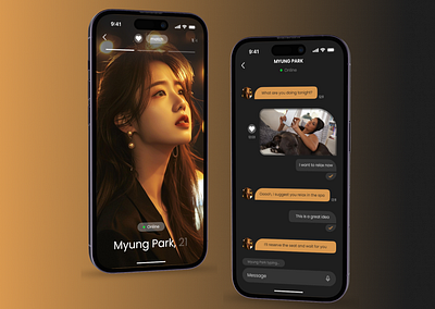 Dating App 3d animation branding designers graphic design logo ui ux