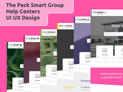 Help Center UI UX Design for The Pack Smart Group branding design digital product design email design email template figma designer figma ui ux figma ui ux designer figma uiux designer help center landing page design landing page ui ux deisgn miro designer ui ui ux design user experience design user interface design ux ui design uxui zendesk help center