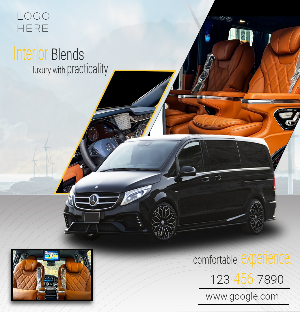 Example of Mercedes Benz Social Media Post Design