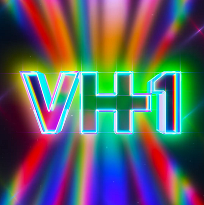 Vh1 - pride month 3d ae c4d colors pride rainbow refractions vh1