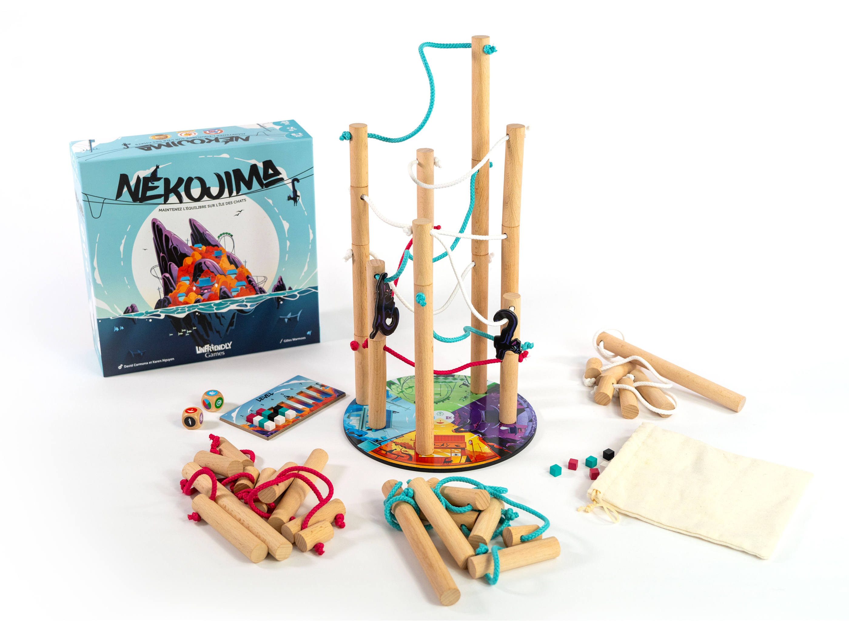 Nekojima ( Cat Island ) The Board Game. by Gilles Warmoes on Dribbble