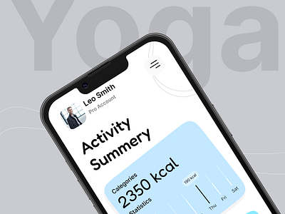 Yoga Application | Meditation | Fitness | Wellness app design best fitness app calories fitness app fitness application fitness mobile app fitness tracker health app health overview healthcare mediation app mobile mobile application user experience user interface workout tracker yoga yoga app