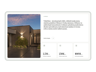 VinkeHaus Corporate website. UX | UI Design design illustration ui uiux user interface ux web webdesign