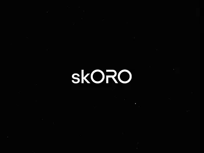 skORO — online platform for rapid marketing research. ai branding guideline identity lettering logo oro skoro