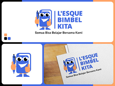 Book Mascot Logo Design - Bimbel book logo book mascot brand identity branding character logo client logo creative creative mascot design education logo graphic design happy design logo logo design logos mascot design mascot logo modern logo smart logo visual identity