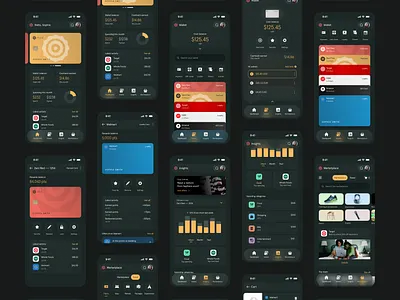 Zeni Wallet — Overview banking branding fintech mobile ui ux