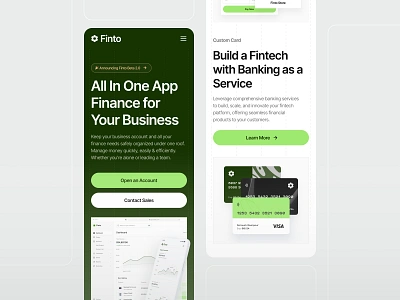 Finto - Responsive Design barly clean design designer finance financial fintech mobile responsive responsive design ui ui8 uidesign ux uxdesign web web design website