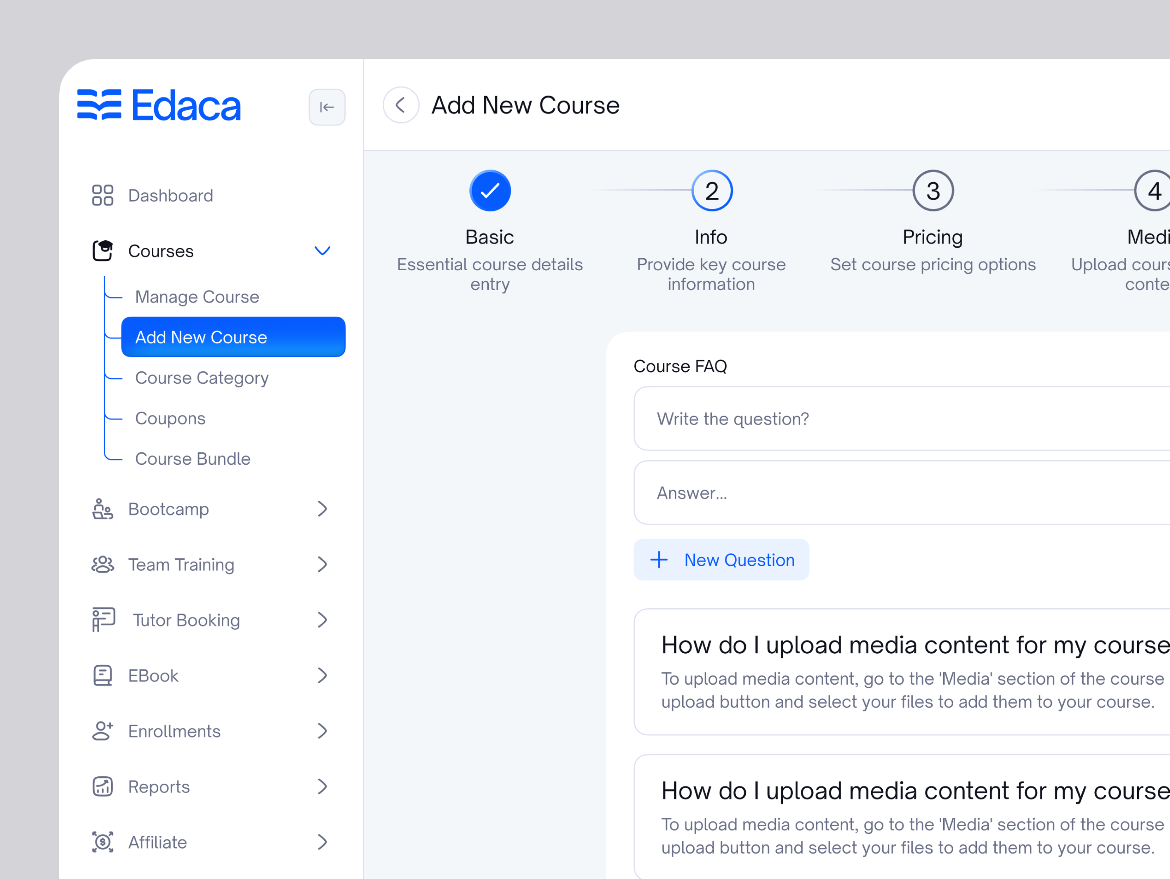 Example of Mvp Dashboard UI/UX Design (3/5 Pages)