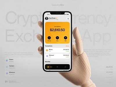 Cryptocurrency Exchange App Concept👀 classy crypto crypto exchange cryptocurrency cryptocurrency exchange figma minimal mobile mobile app modern product product design trendy ui ux yellow