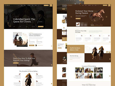 🏞️ Cheval - Horse Club & Equestrian WordPress Theme 🎠 horses pony rider riding riding club riding tours school vintage