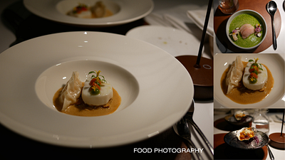 Content for the Michelin Restaurant content creation lifestyle photography