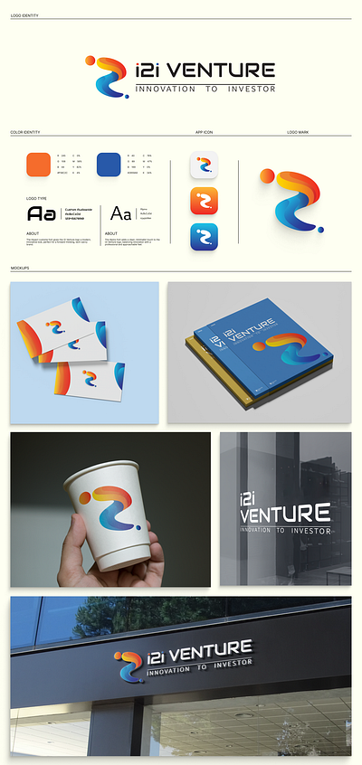 i2i Venture | Logo Design | Branding branding graphic design logo logo design ui