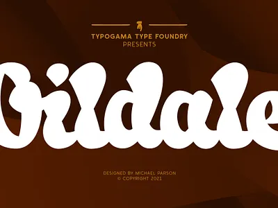 Oildale typeface branding design display font graphic design intersecting opentype script typography