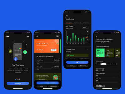 Fintech Design Theme design experience finance money product stats ui ux