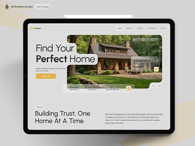 Framer Real Estate Web Template (In Progress) creativewebsolutions framerdesign framertemplate minimalistdesign propertywebsite realestatewebdesign ui uiuxdesign