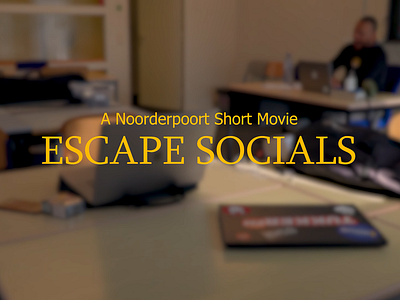 Escape Socials ©️ 2024 audio visual camera cinematic editing sony typographie