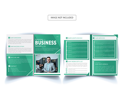 Corporate Bi-Fold Brochure a4 a4 brochure bifold bifold brochure brand brand identity branding brochure business business brochure corporate bifold corporate brochure design graphic graphic design marketing modern bifold promotion template