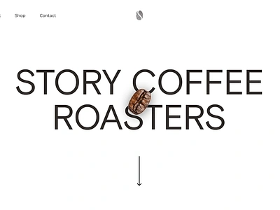 Coffee Roasters Landing Page branding minimalism ux ux design web webdesign