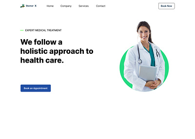 Doctor X Website Ui ui