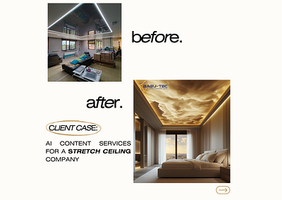 AI for Stretch Ceiling 'BAGU-TEC' ai content creation