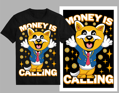 Money is calling t-shirt design cash coin dollar dollar sign gold money hand money income money money sign money symbol retro style rich shirt streetwear t shirt design tee trendy t shirt tshirt typography wealth