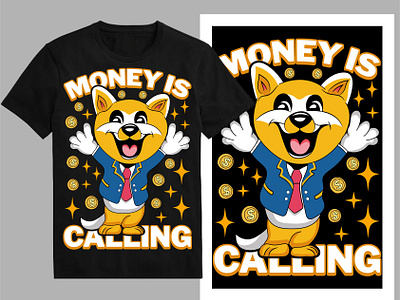 Money is calling t-shirt design cash coin dollar dollar sign gold money hand money income money money sign money symbol retro style rich shirt streetwear t shirt design tee trendy t shirt tshirt typography wealth