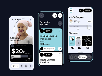 Healthcare App healthcareux patientexperience ui ux websitedesign