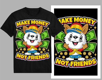 Make money not friends t-shirt design cash coin dollar dollar sign gold money hand money income money money sign money symbol retro style rich shirt streetwear t shirt design tee trendy t shirt tshirt typography wealth