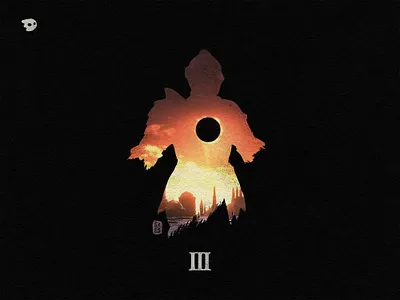 Ringed Knight - Dark Souls 3 Inspired Design concept art dark souls dark souls 3 dark souls iii eclipse fan art fanart fromsoftware game art game design ink knight minimal minimalist poster rought print shirt silhouette video game vintage