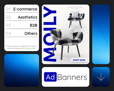 Ad Banners | E-commerce | Aesthetics | B2B ad ad banners ads banner banners facebook instagram